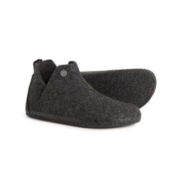 Birkenstock Andermatt Wool Blend Boots Charcoal Grey Women's 38 - NEW - Picture 2 of 7